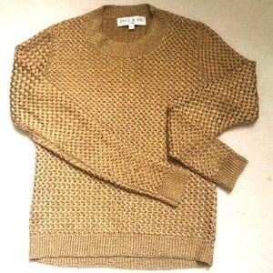 Paul & Joe Subtle Sparkle Gold Sweater